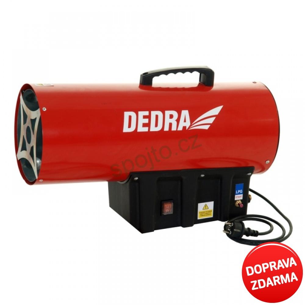 Plynové topidlo DEDRA - ohřívač vzduchu 30 kW DED9943
