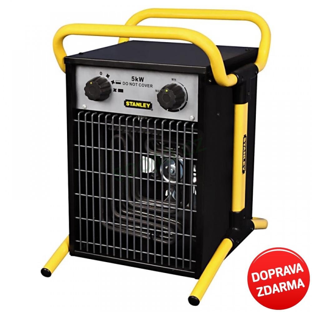 Stanley Elektrické topidlo - ohřívač vzduchu 5 kW ST 05-400-E