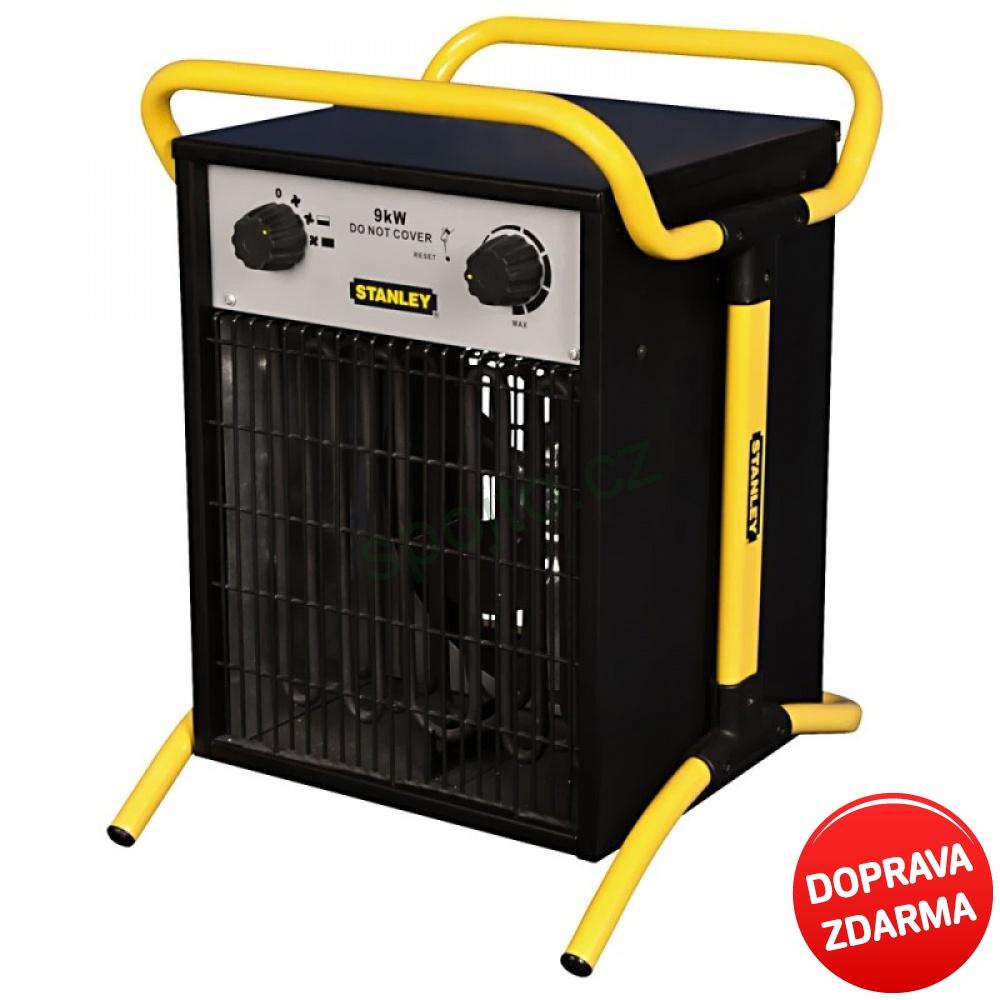 Stanley Elektrické topidlo - ohřívač vzduchu 9 kW ST 09-400-E
