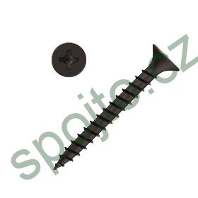 Vrut do sádrokartonu TX 4,2 x 90, hrubý závit