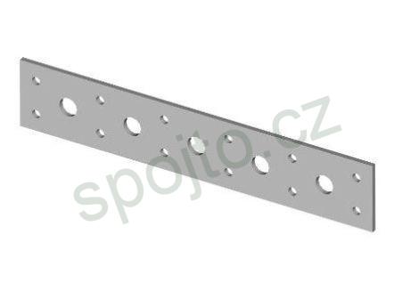 Spojovací deska s otvory 40x220x3 mm.