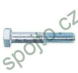 Šroub šestihranná hlava s část. jemným závitem M14x1.5x90 DIN 960 10.9 Zn