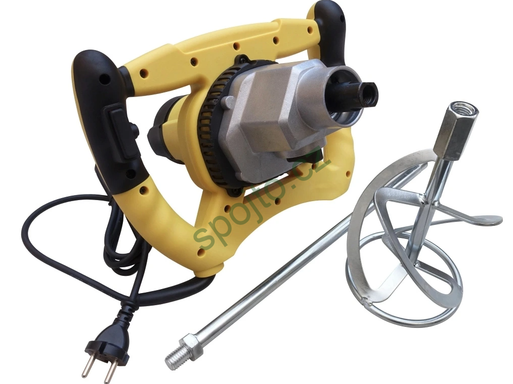 Míchadlo stavebních směsí ZY-HM-30, dvourychlostní, 1200W MasiPro