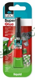 BISON Super Glue Liquid vteřinové lepidlo 3g