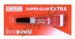 SAMSON Super Glue Extra 3 g Vteřinové lepidlo